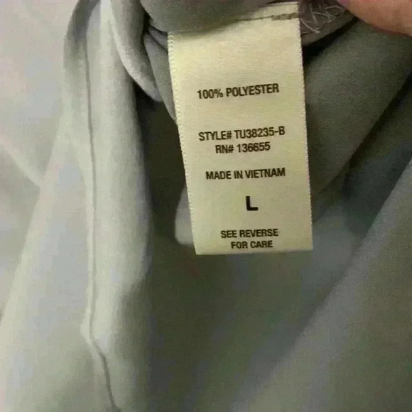 West Kei solid gray top - Picture 4 of 8